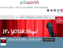 Tablet Screenshot of pibworthps.com
